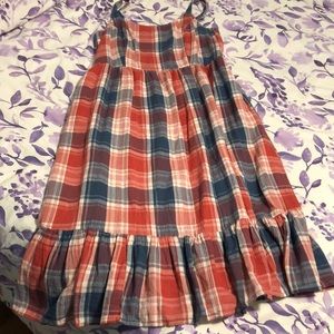 Worn once- Red,white & blue maxi dress